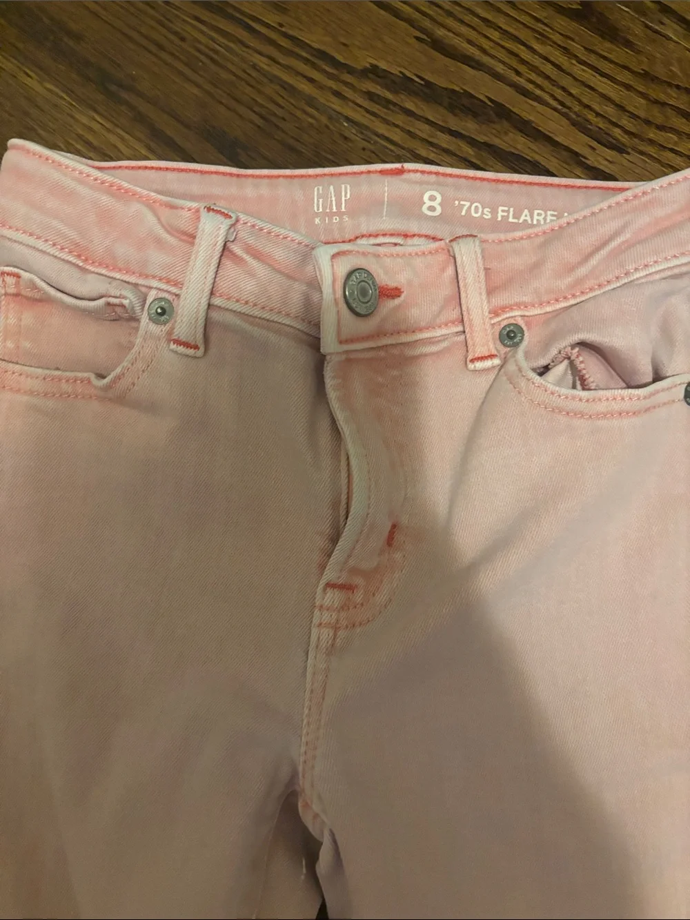 GAP Pink Girls Flare Jeans